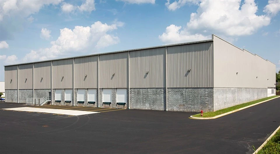 Prefab Engineering Galvanized Steel Warehouse Buildings Design Structure Truss Purlin Barn Shed Horse Arena